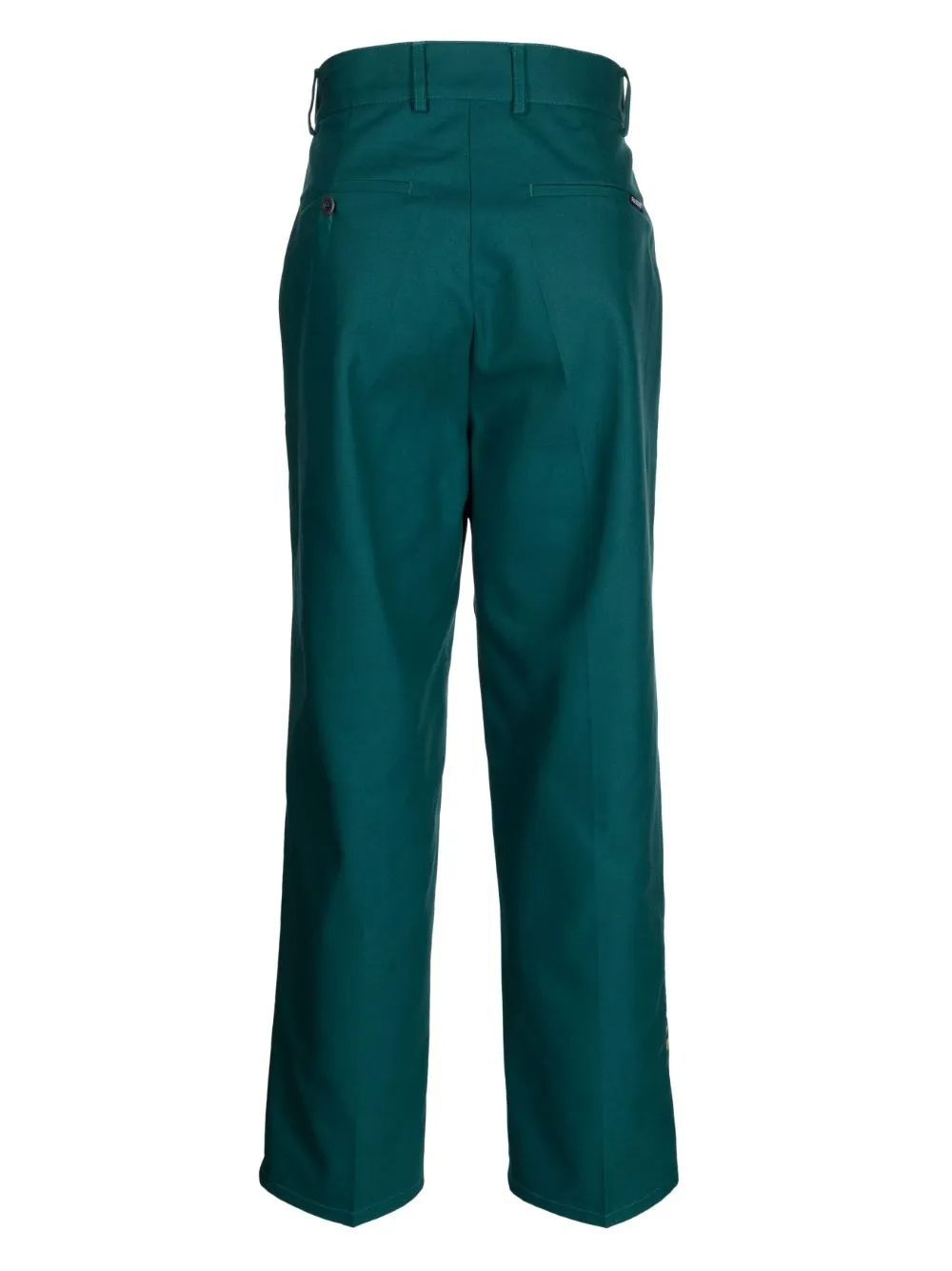 Logo-Embroidered Straight-Leg Trousers