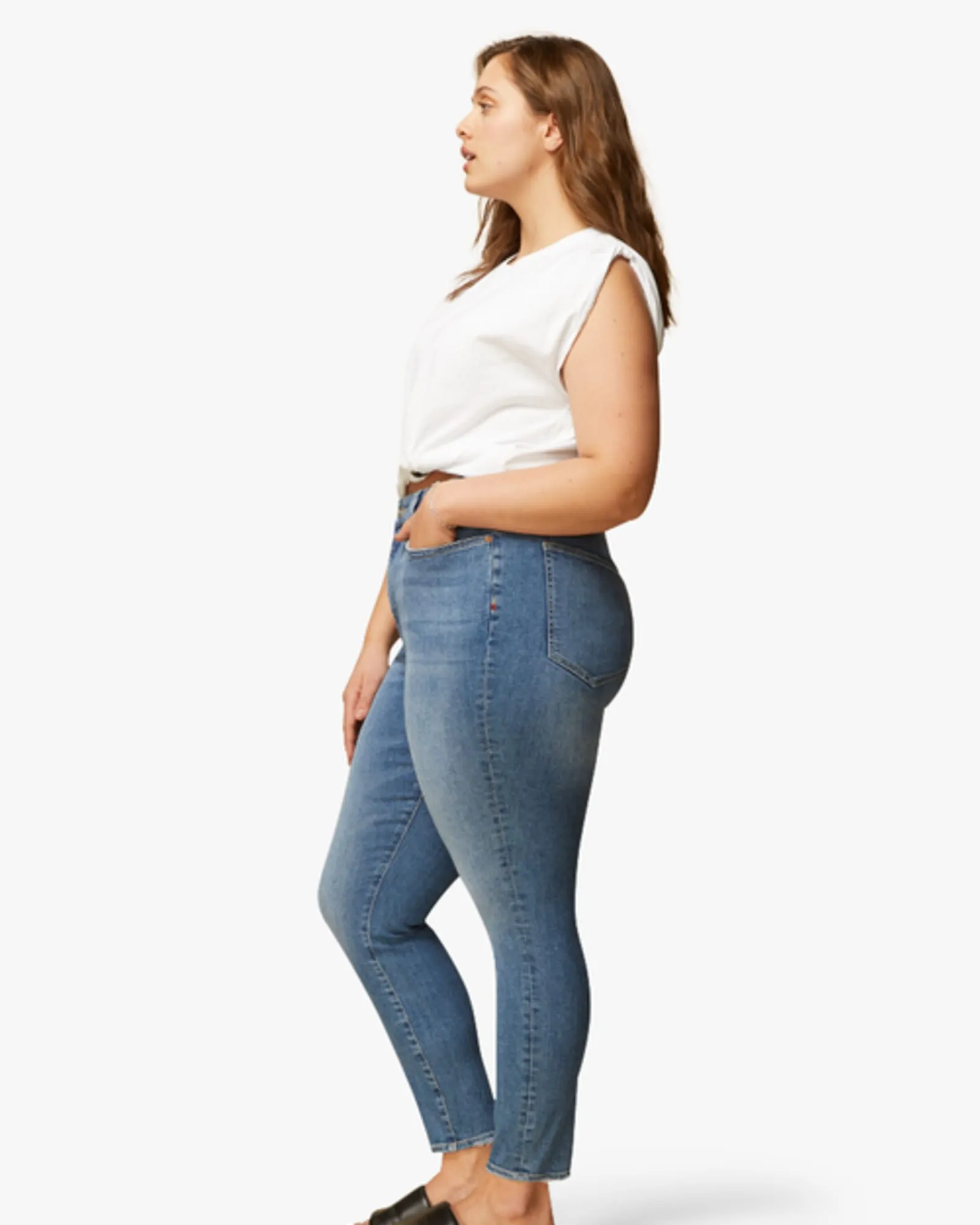 Maybelle Cropped Skinny Jeans | IRIS