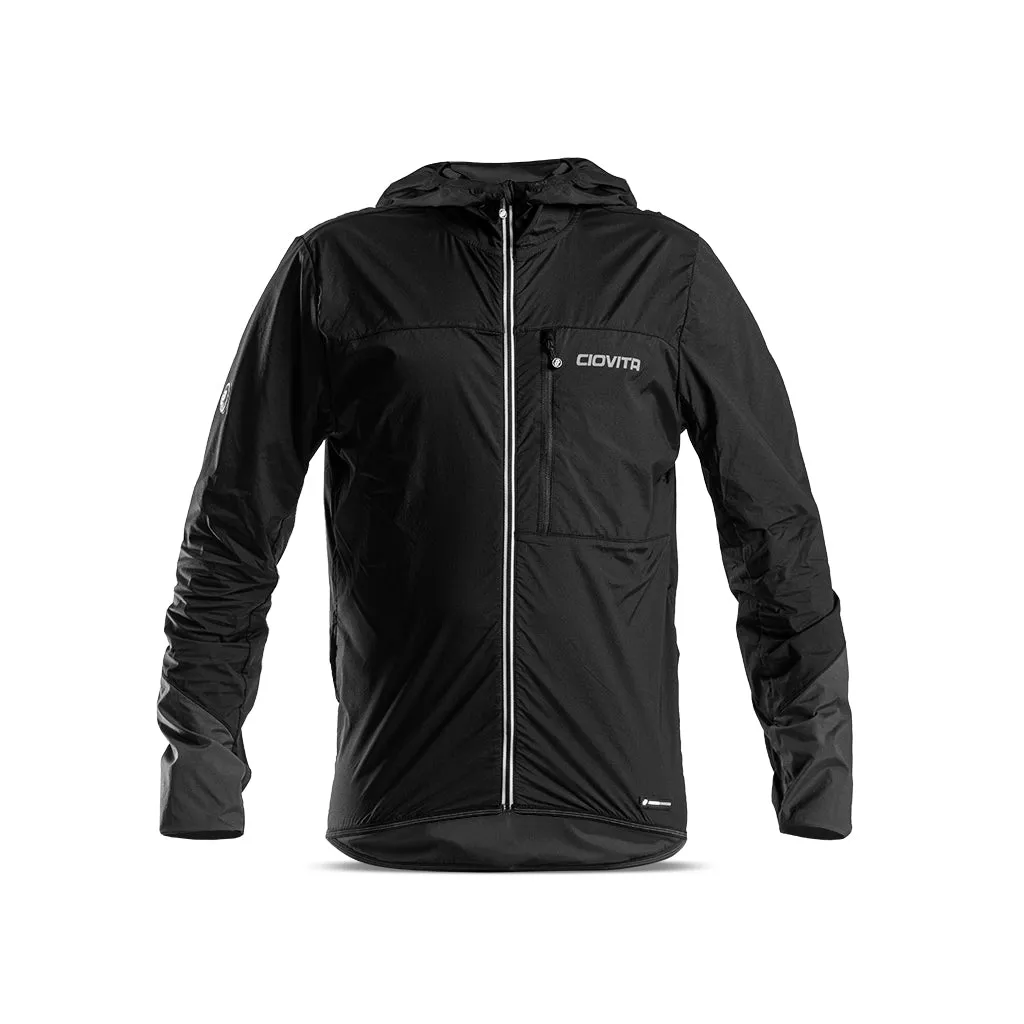 Men's Trovare Lightweight Gravel Jacket (Black)