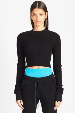 Monaco Crop Long Sleeve