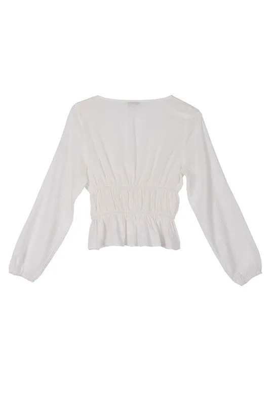 Nikki Lace Detail Blouse