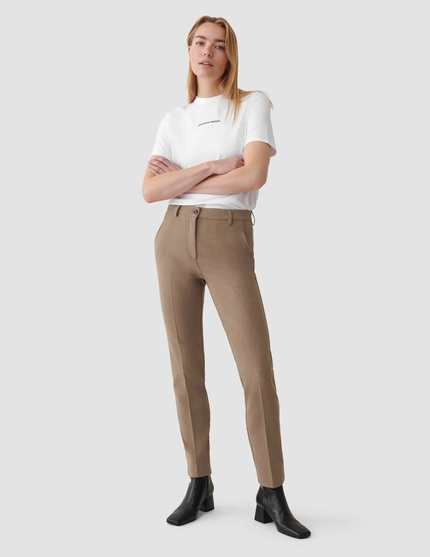 No. 1 Pants Tapered Cappuccino