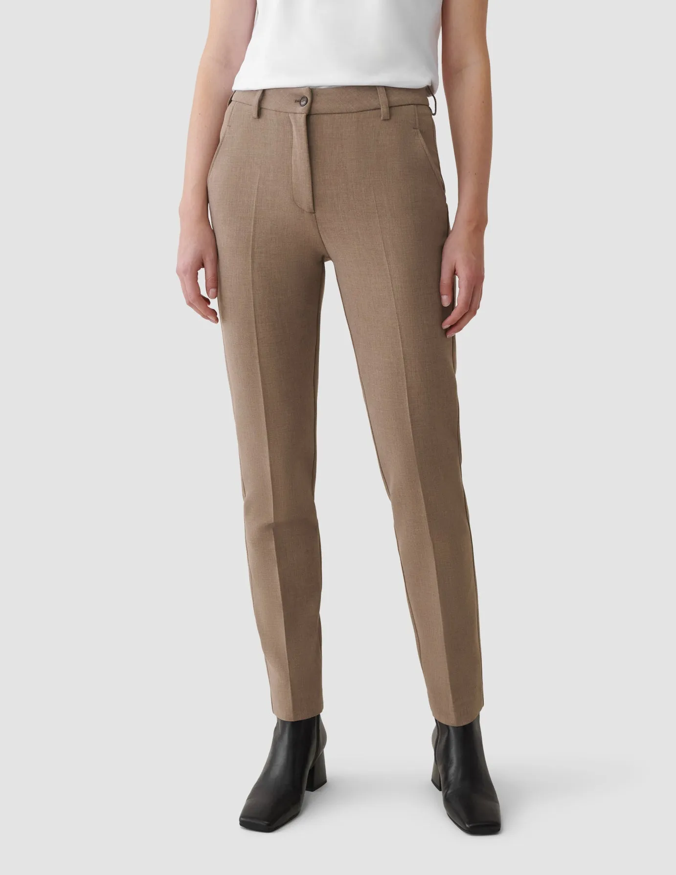 No. 1 Pants Tapered Cappuccino