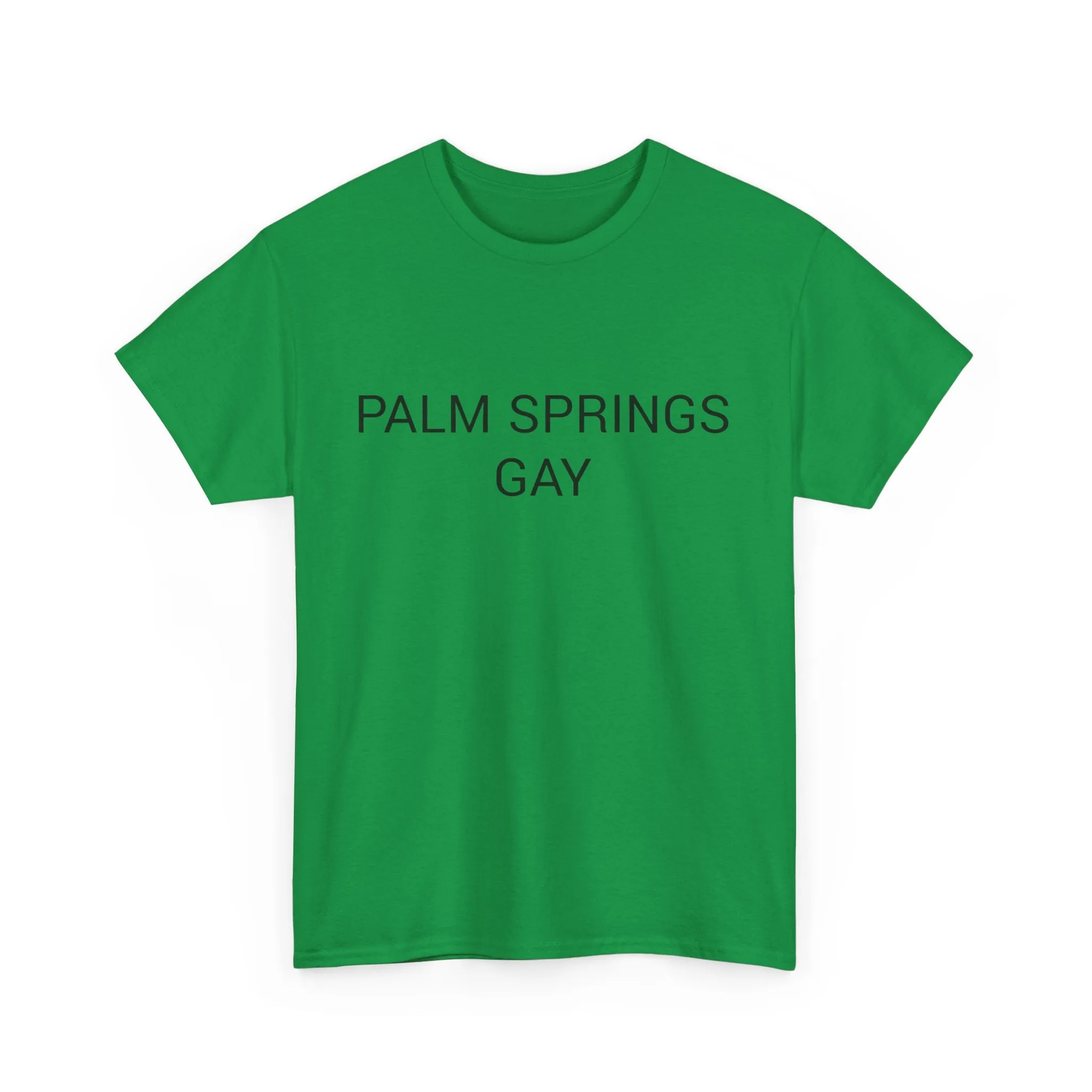 PALM SPRINGS GAY TEE BY CULTUREEDIT AVAILABLE IN 13 COLORS