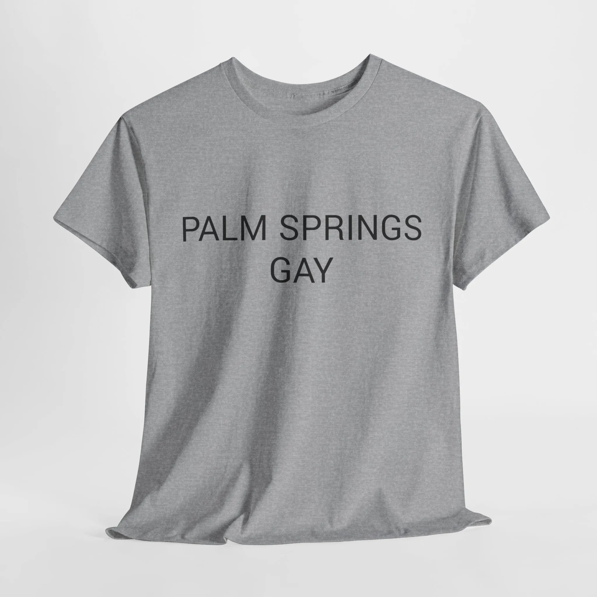 PALM SPRINGS GAY TEE BY CULTUREEDIT AVAILABLE IN 13 COLORS