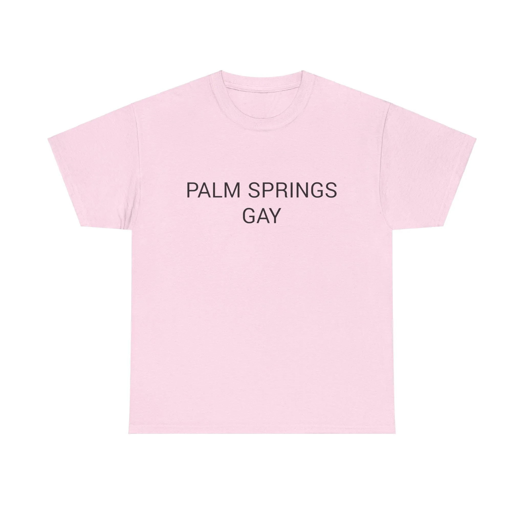 PALM SPRINGS GAY TEE BY CULTUREEDIT AVAILABLE IN 13 COLORS