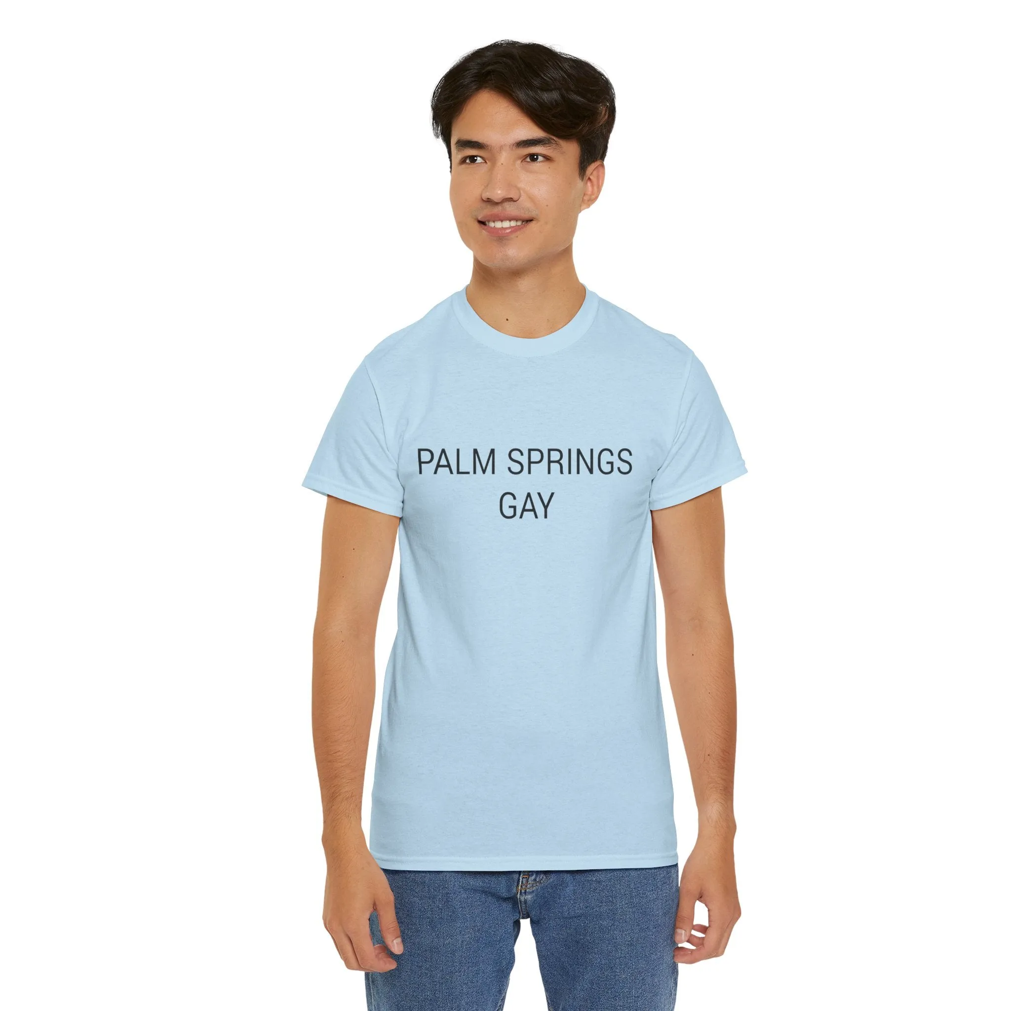 PALM SPRINGS GAY TEE BY CULTUREEDIT AVAILABLE IN 13 COLORS