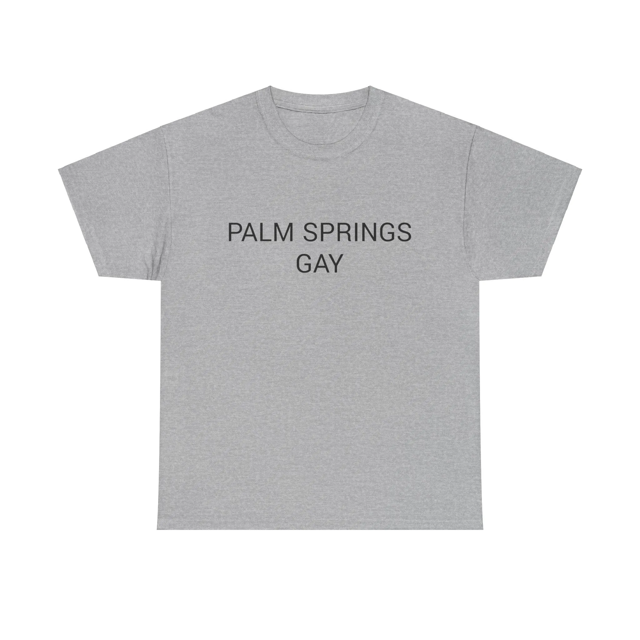 PALM SPRINGS GAY TEE BY CULTUREEDIT AVAILABLE IN 13 COLORS