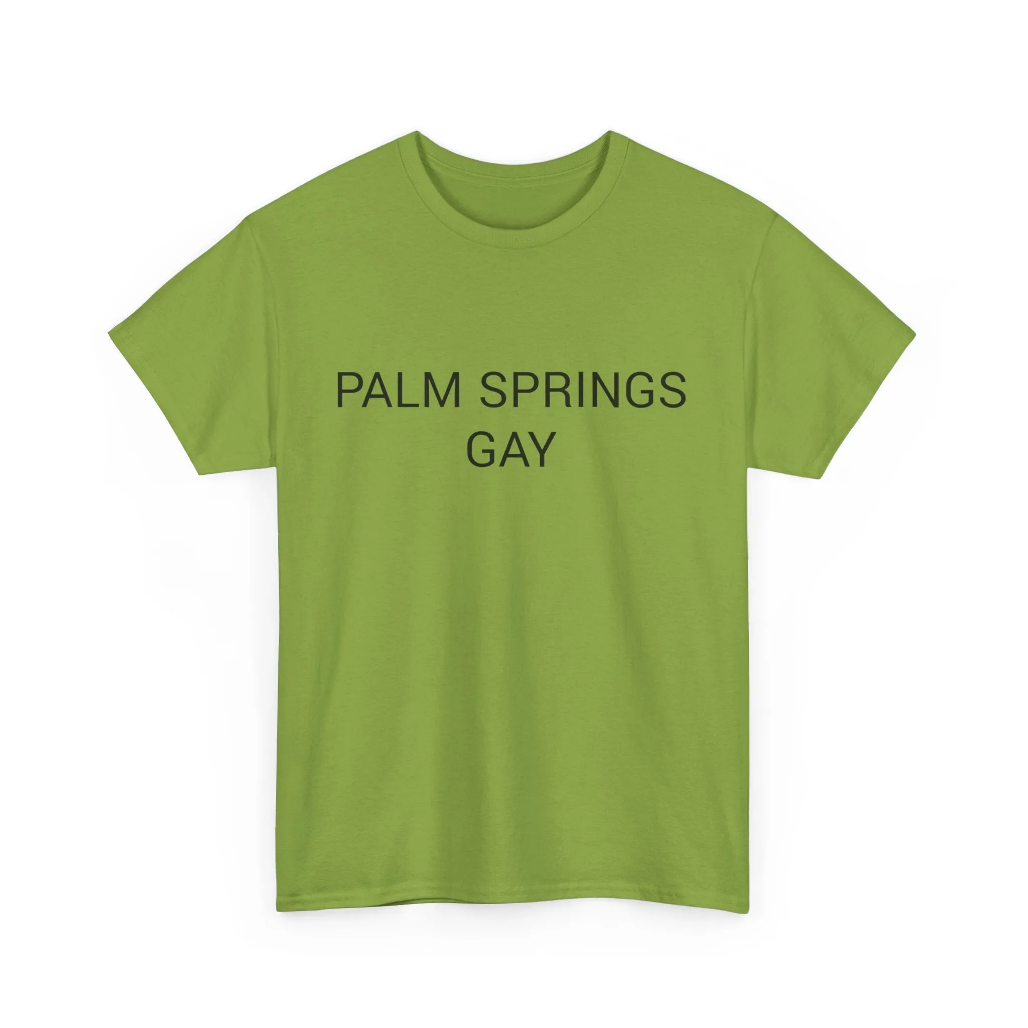 PALM SPRINGS GAY TEE BY CULTUREEDIT AVAILABLE IN 13 COLORS