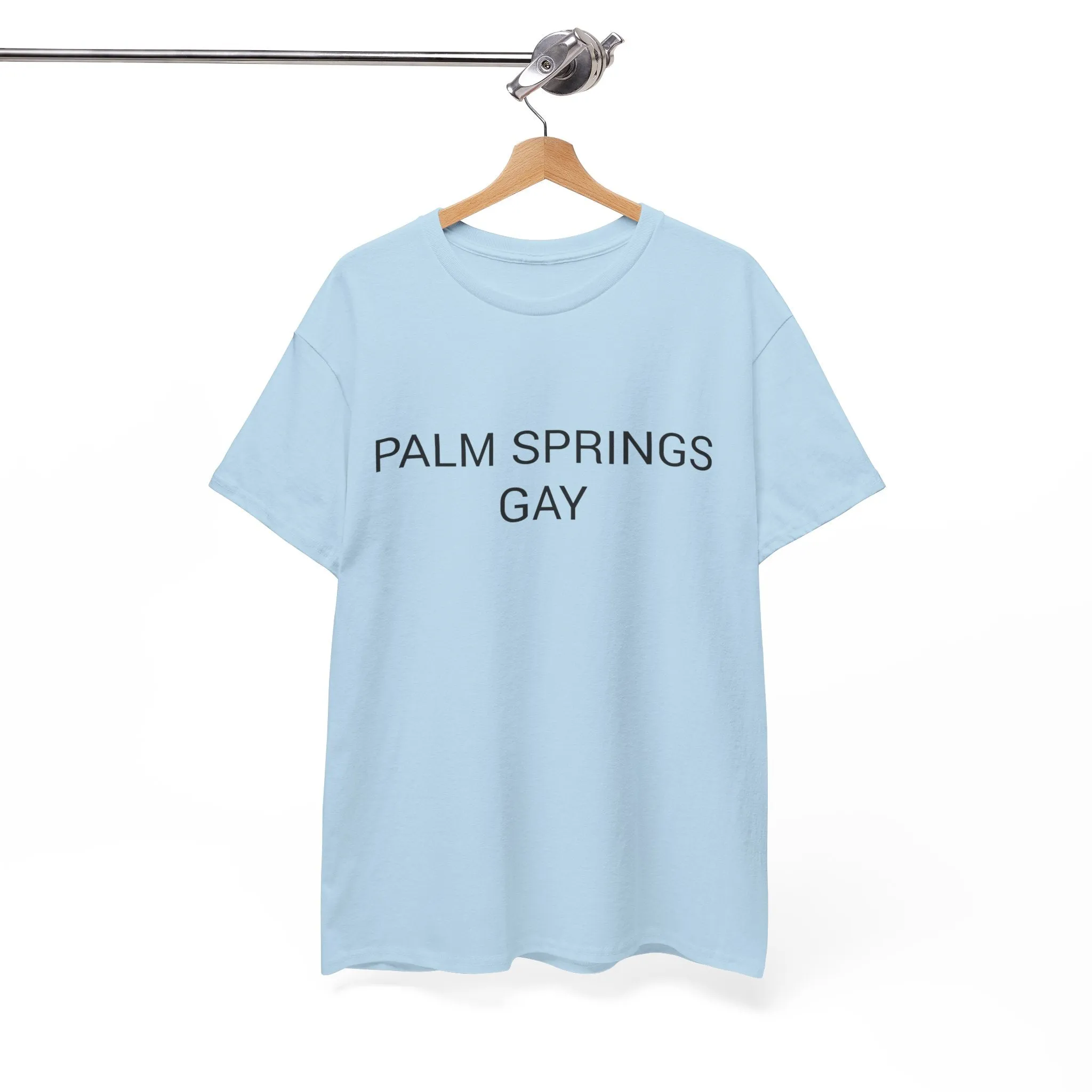 PALM SPRINGS GAY TEE BY CULTUREEDIT AVAILABLE IN 13 COLORS