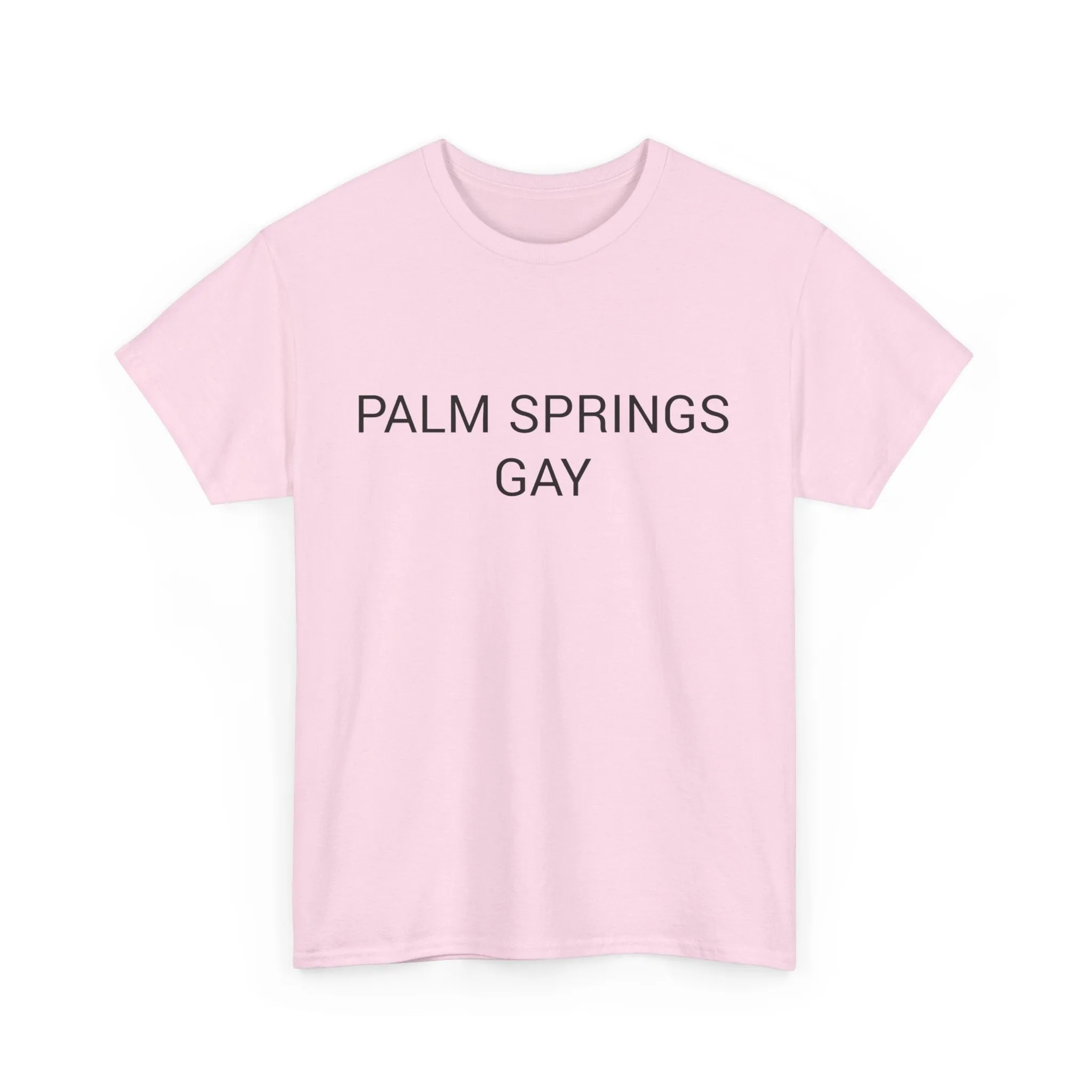 PALM SPRINGS GAY TEE BY CULTUREEDIT AVAILABLE IN 13 COLORS