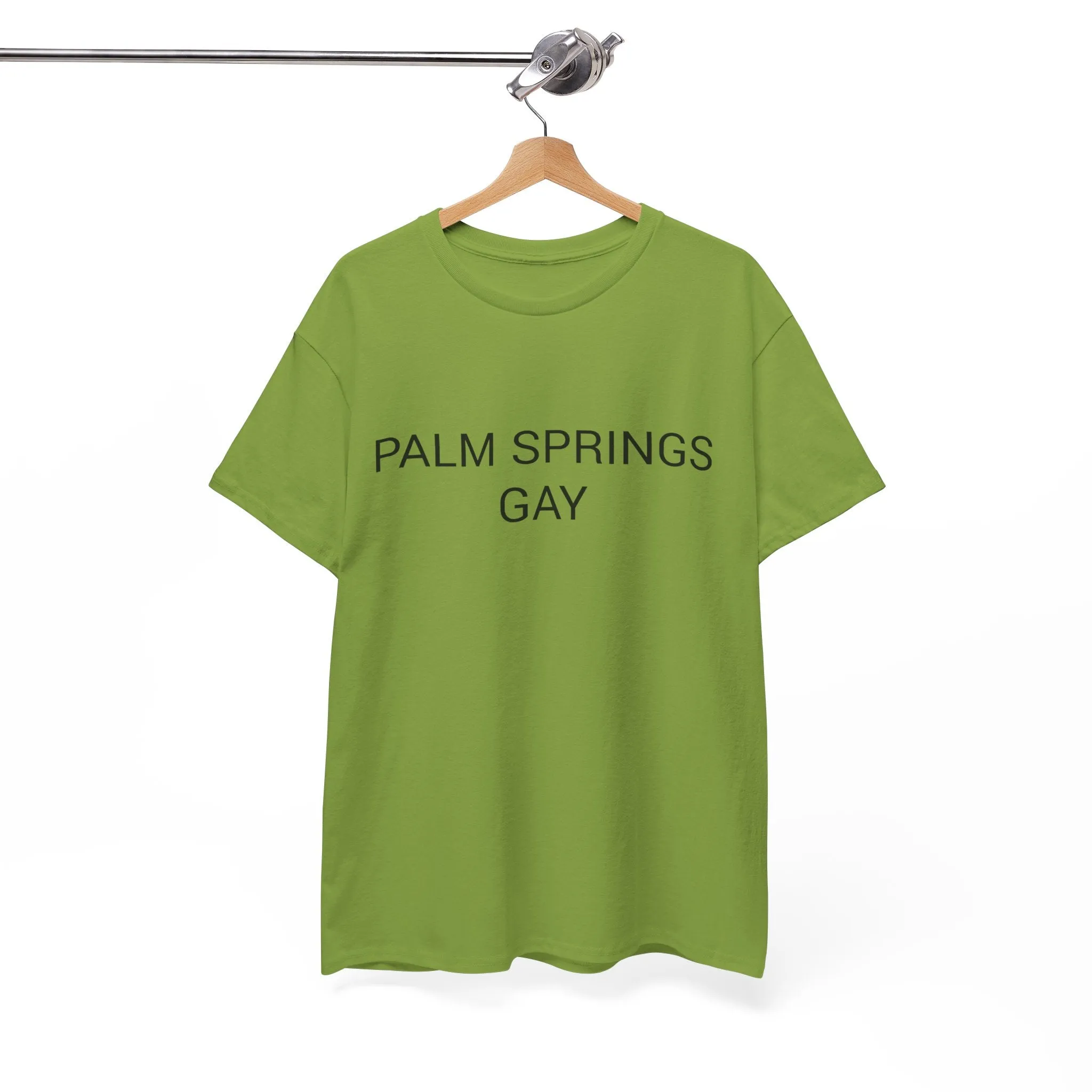 PALM SPRINGS GAY TEE BY CULTUREEDIT AVAILABLE IN 13 COLORS