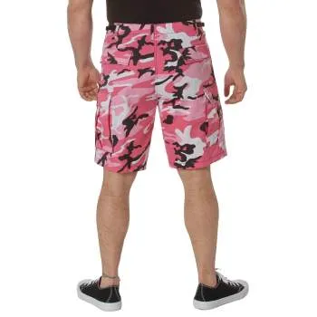 Pink Camouflage BDU Shorts