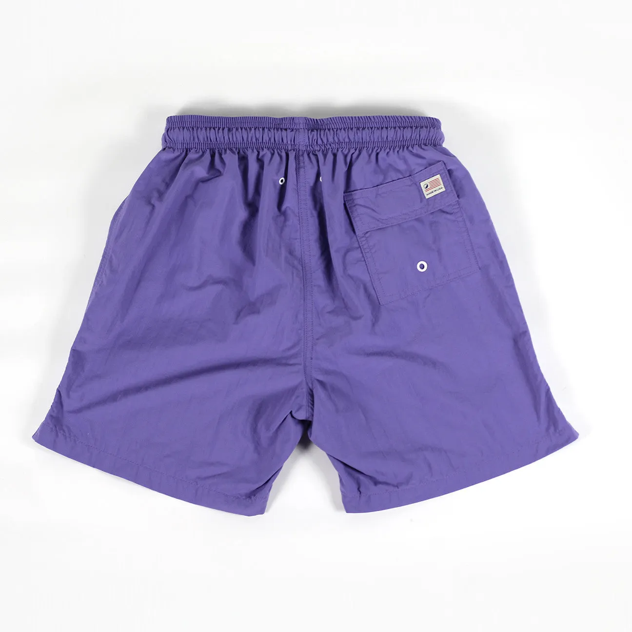 Purple Pirate Volley Trunks