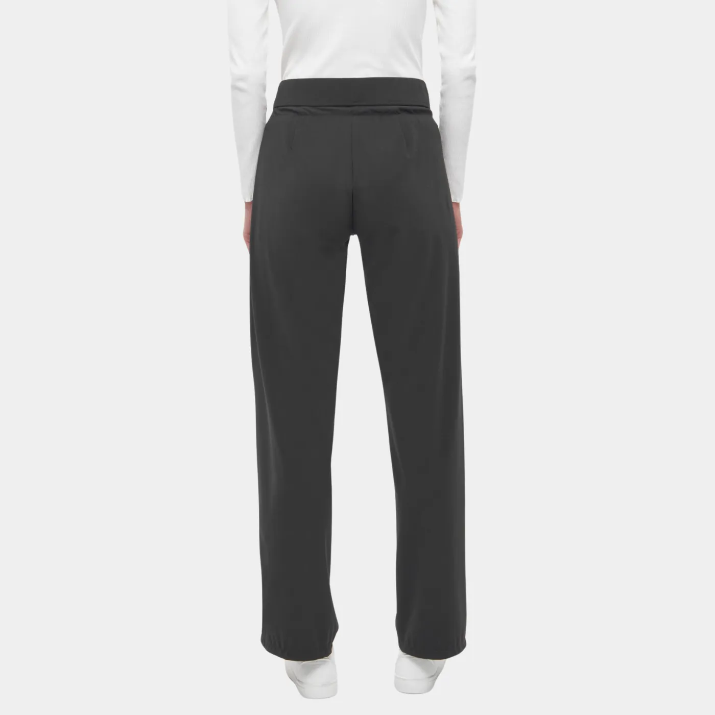 Raffaello Rossi Straight Leg Trousers | Black