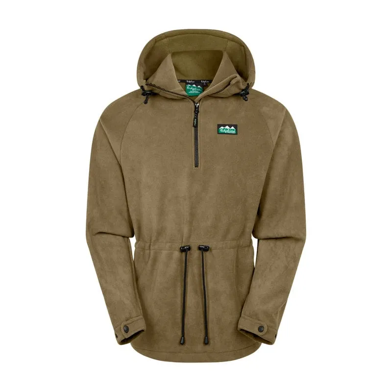 Ridgeline Malin Unisex Windproof Fleece Smock - Teak