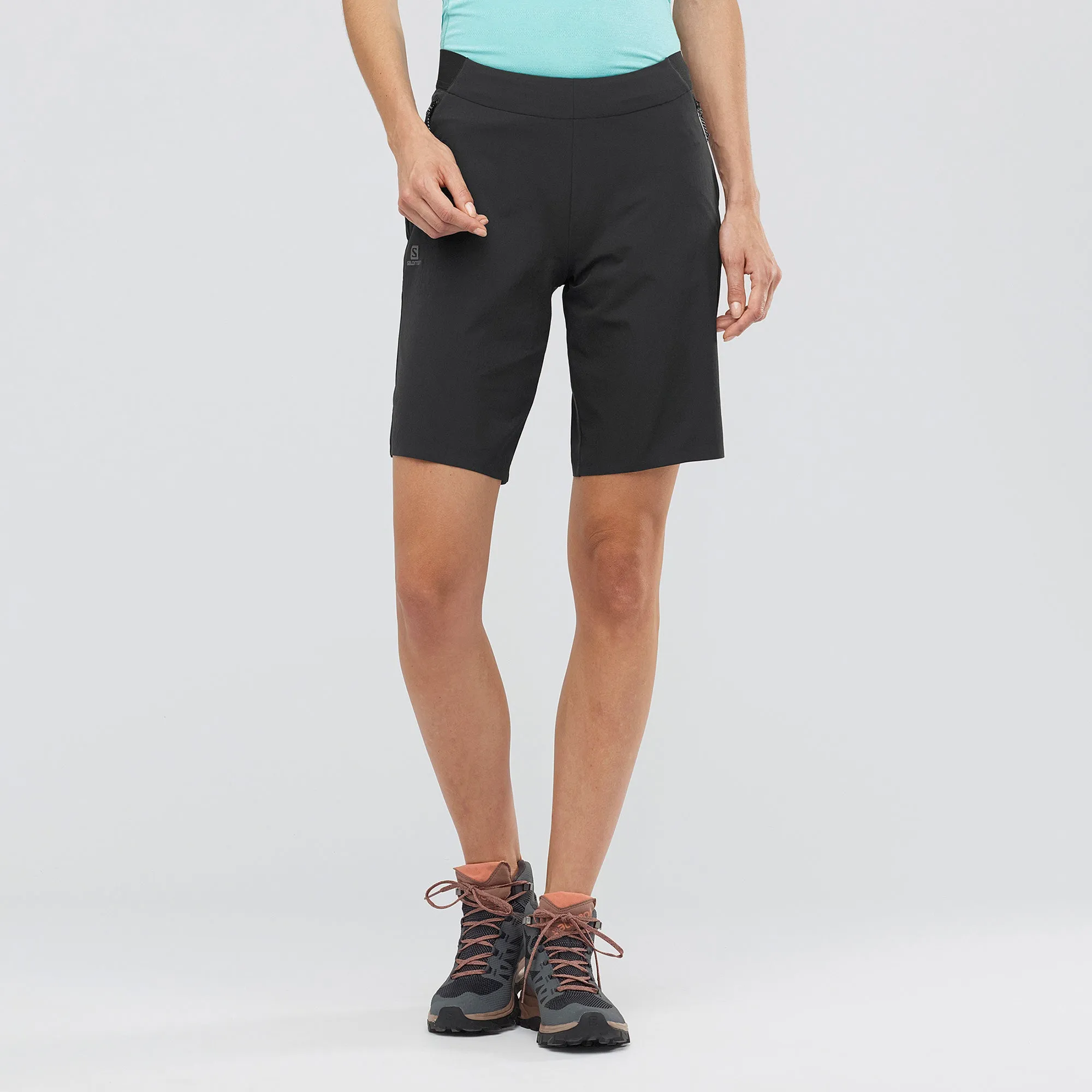 Salomon Wayfarer Pull On Shorts (Women's) Black