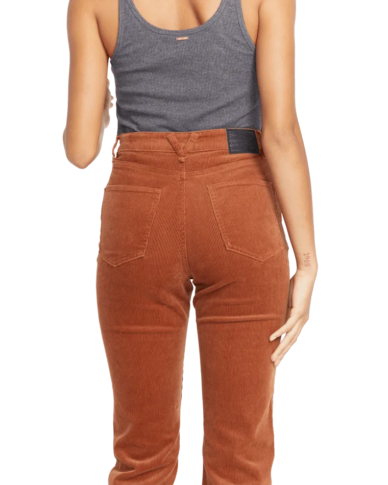 Stoned Straight Trousers in Nutmeg