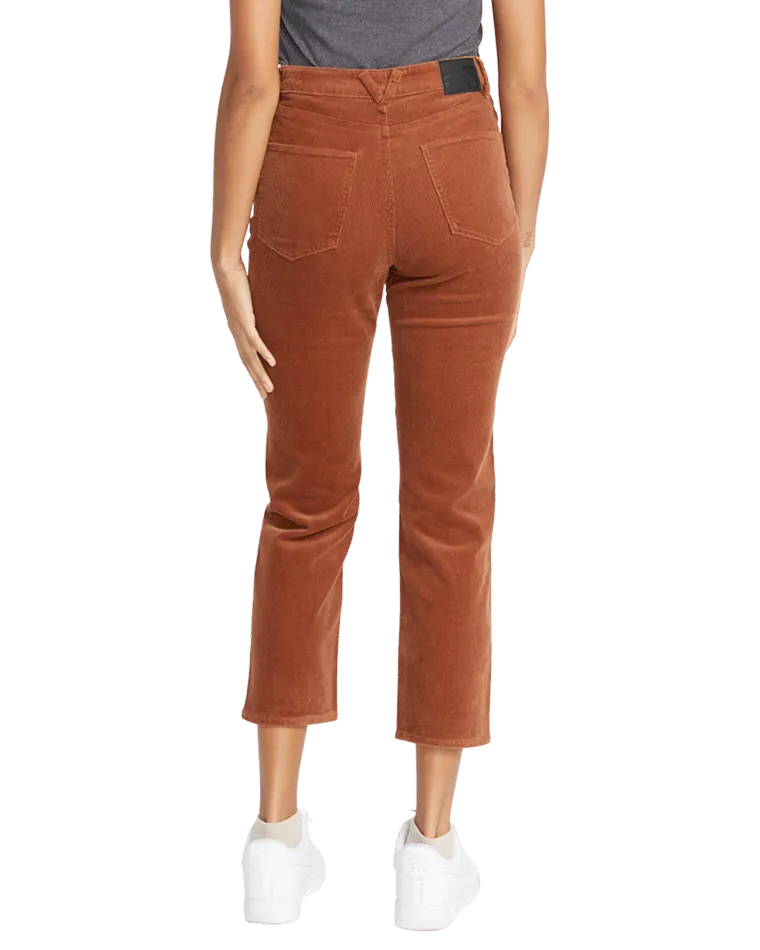 Stoned Straight Trousers in Nutmeg