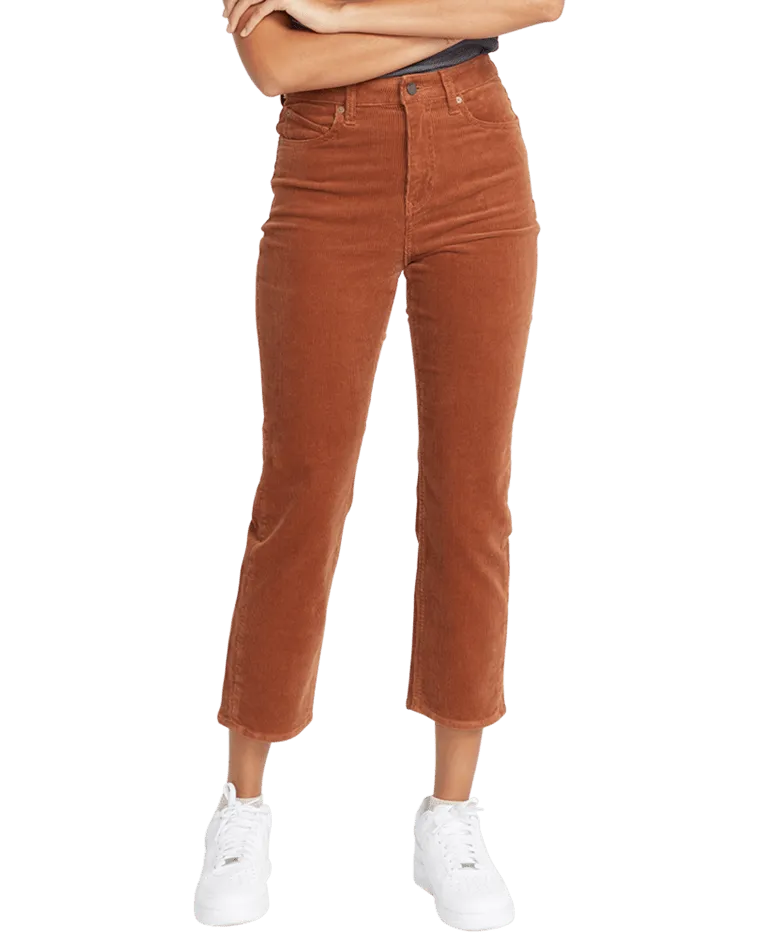 Stoned Straight Trousers in Nutmeg