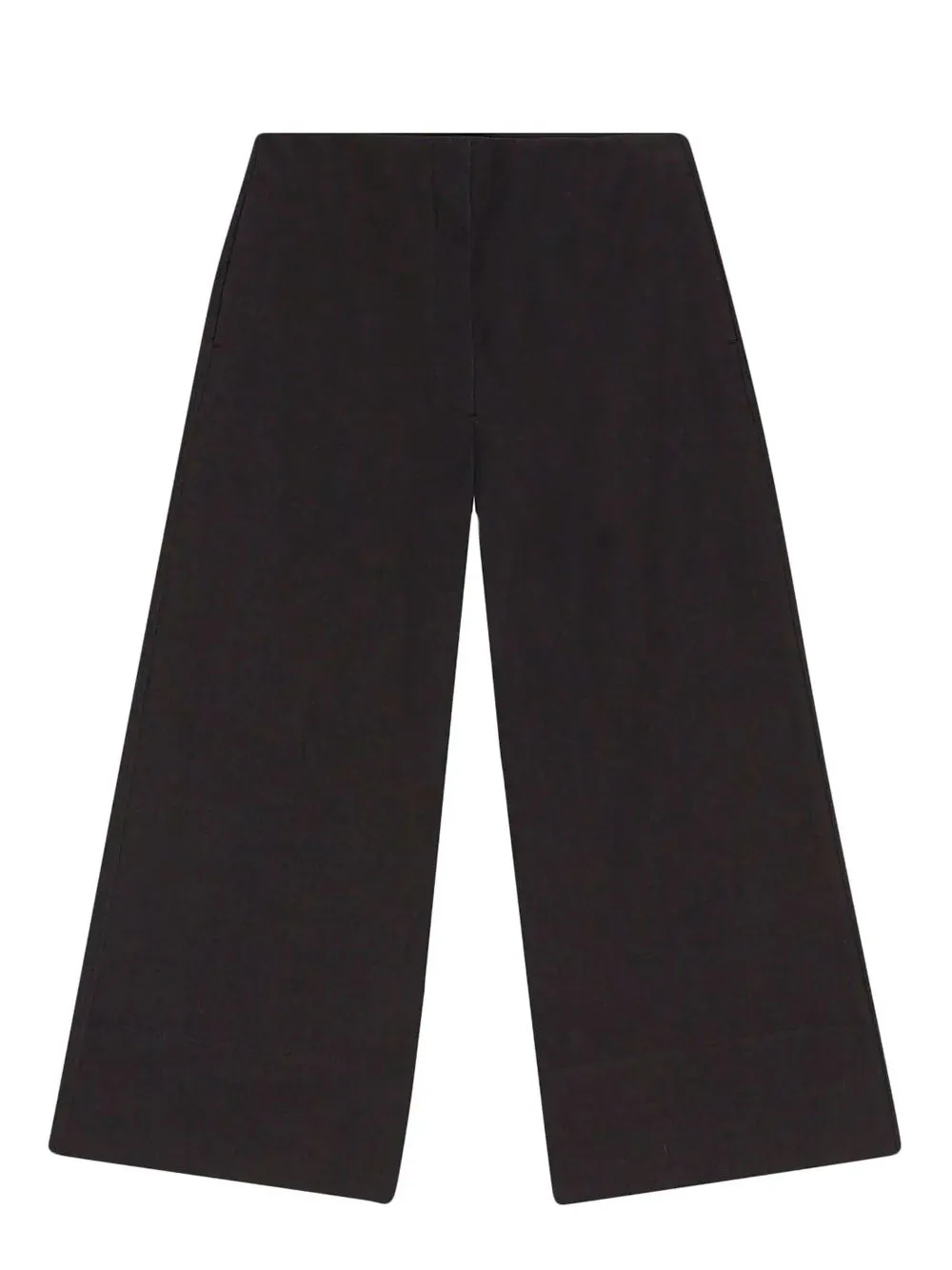 Straight-leg culotte trousers