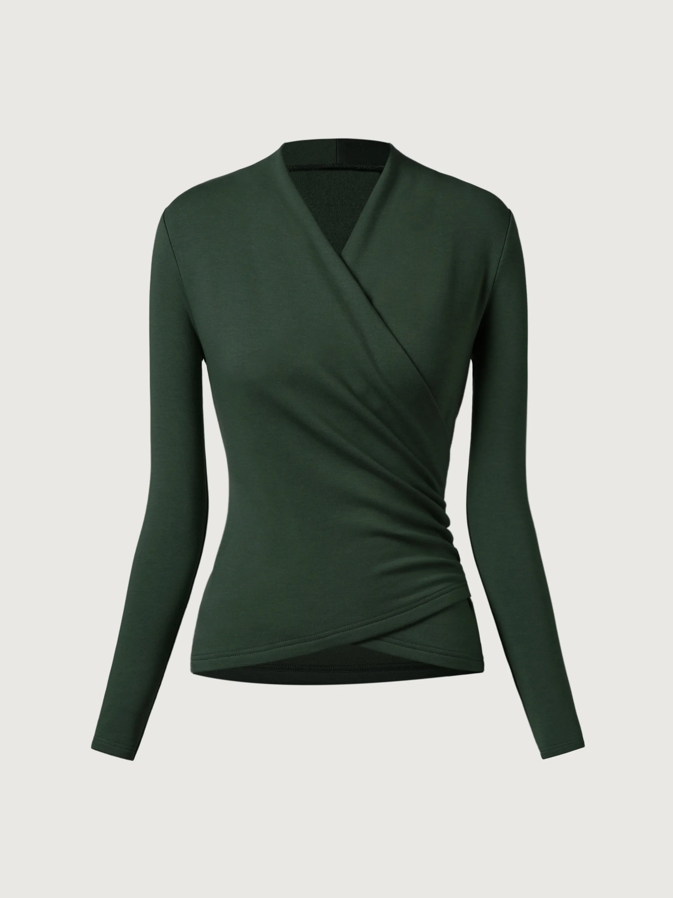 Thermal Surplice Long Sleeve Top