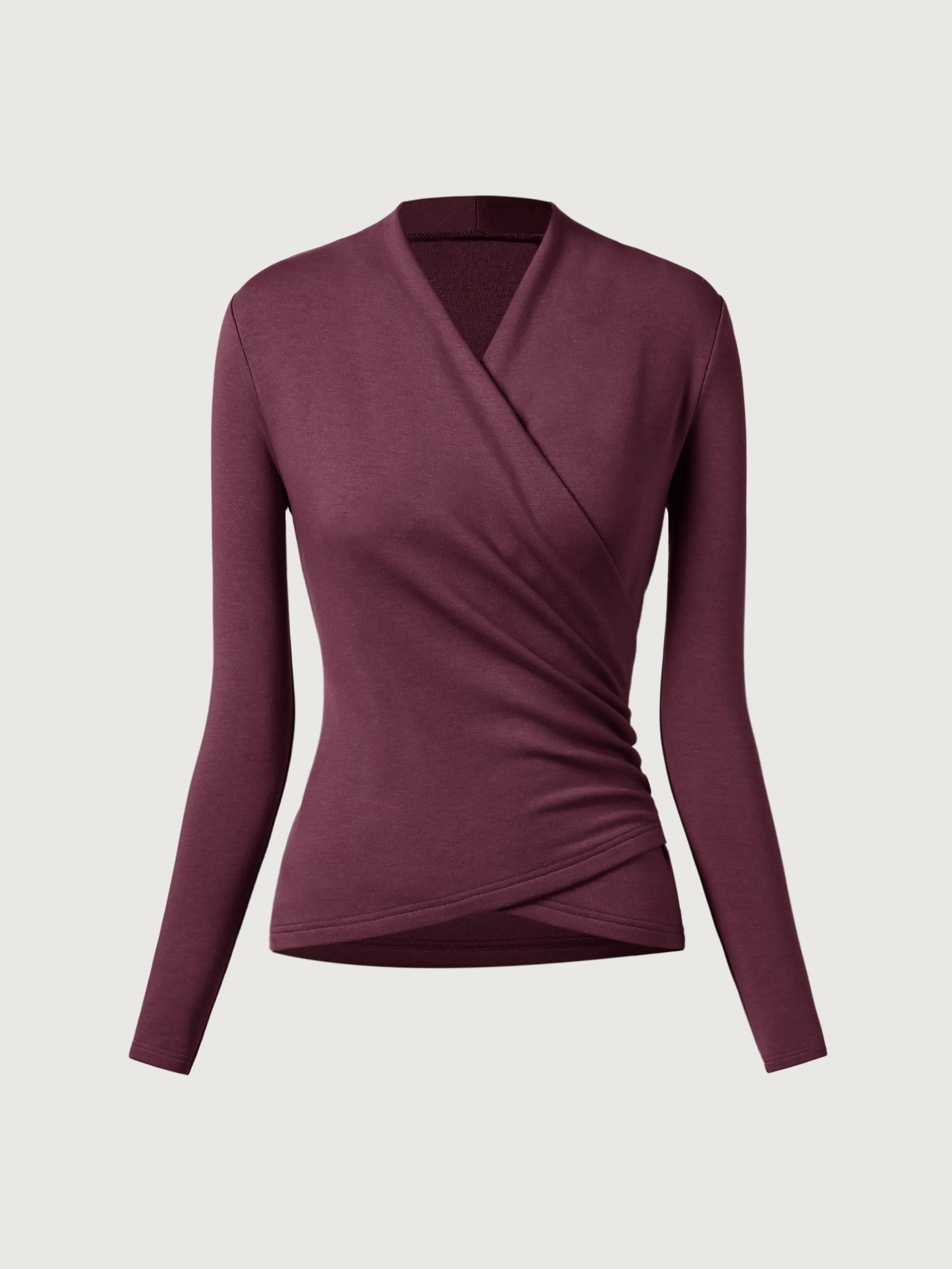 Thermal Surplice Long Sleeve Top