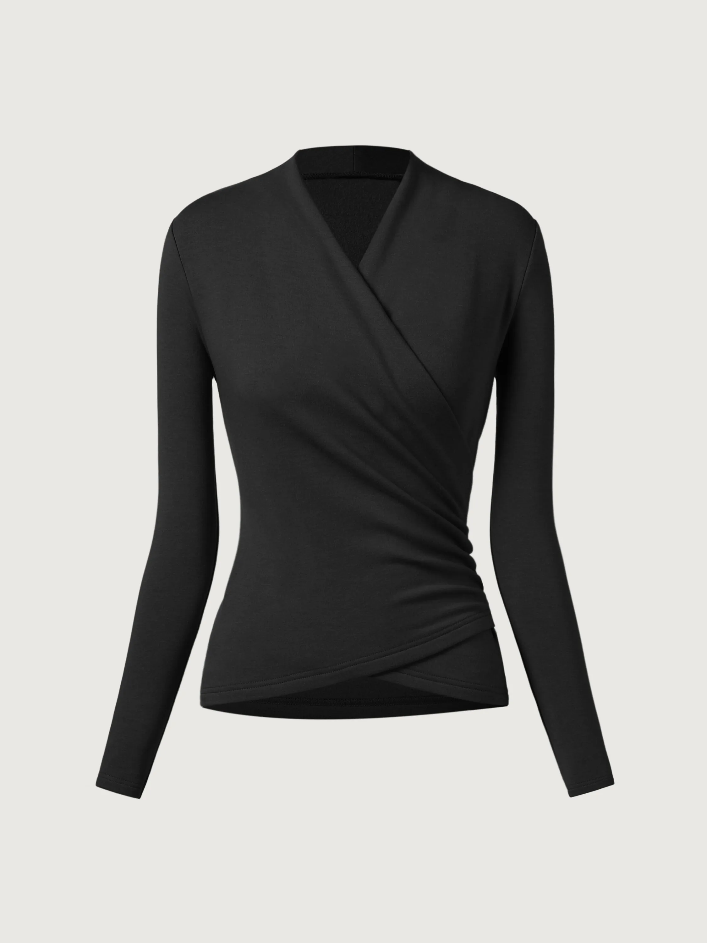 Thermal Surplice Long Sleeve Top