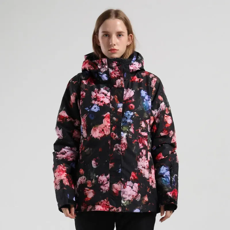 Unique Women Tie Dye Snowboard Ski Jackets